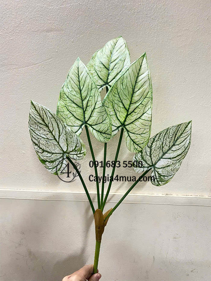 Cành Môn 5 Lá Nhân Tạo