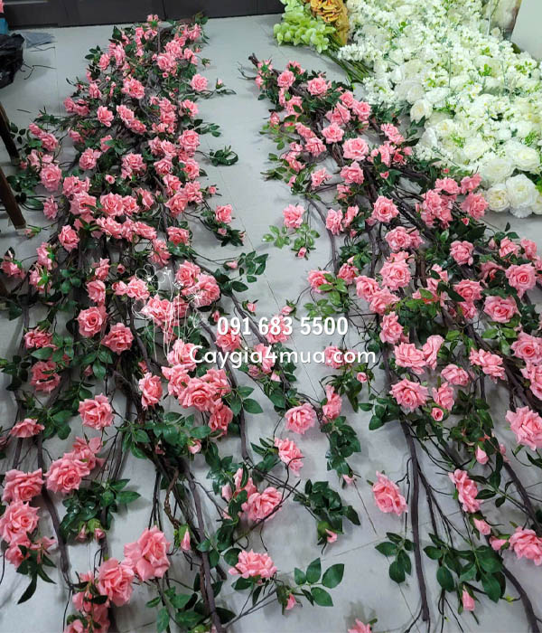 Giàn Hoa Hồng Giả Đẹp