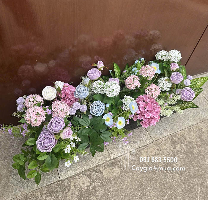 Bồn Cây Hoa Giả Decor