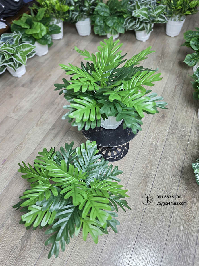 Chậu Cây Xanh Nhỏ Giả