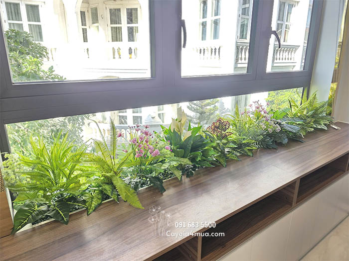 Hộc cây giả văn phòng Vườn Đào