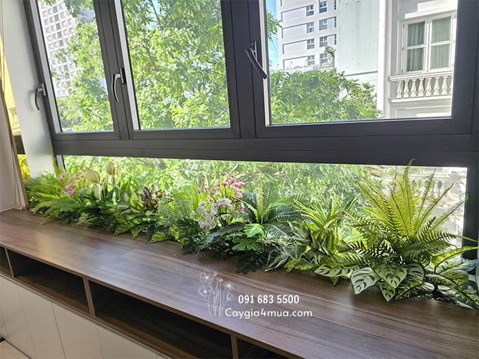 Hộc cây giả văn phòng Vườn Đào