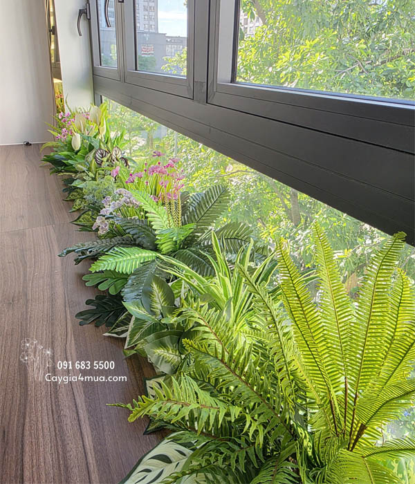 Hộc cây giả văn phòng Vườn Đào