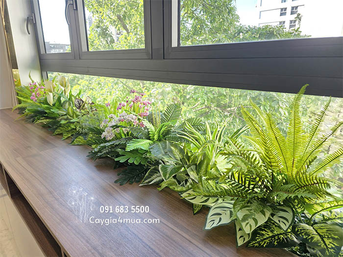 Hộc cây giả văn phòng Vườn Đào