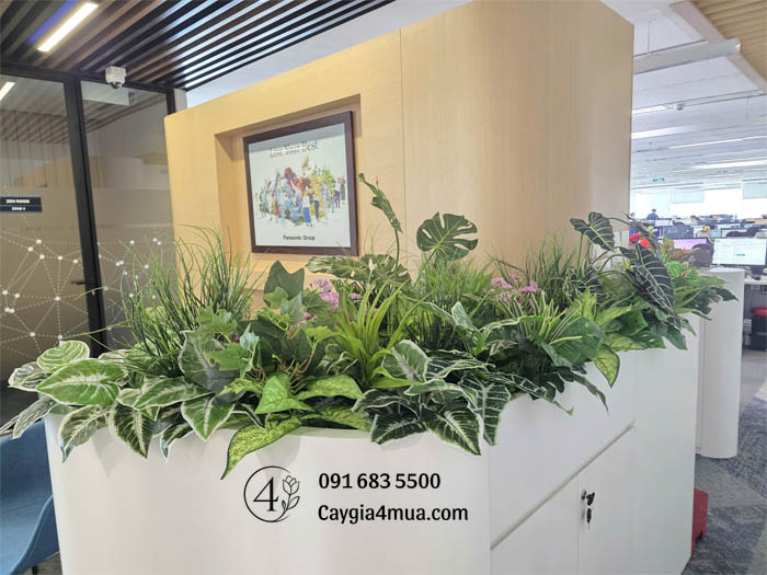 Bồn Cây Giả Tiểu Cảnh