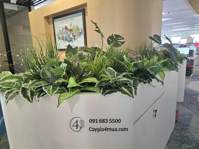 Bồn Cây Giả Tiểu Cảnh