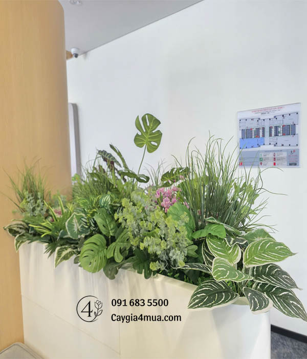 Bồn Cây Giả Tiểu Cảnh