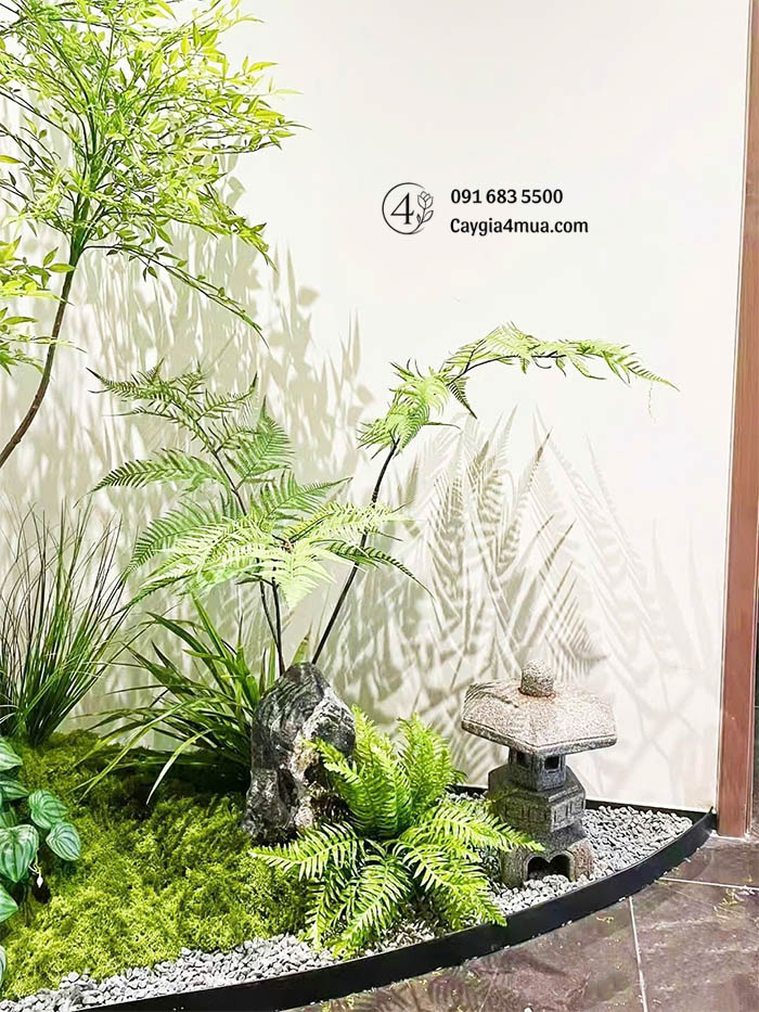 Decor Tiểu Cảnh Cây Nam Thiên Trúc Giả