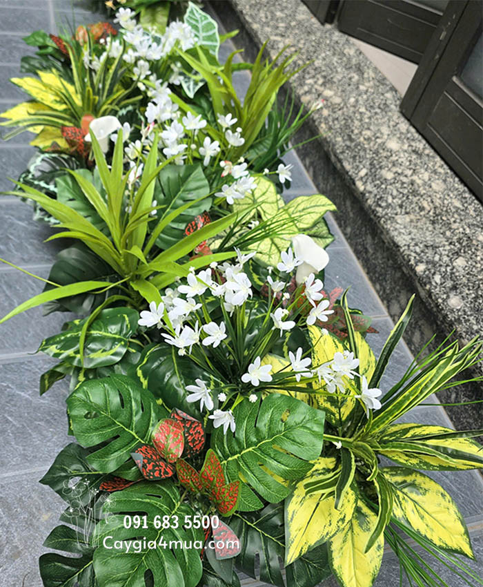 Bồn Cây Mix Sinh Động