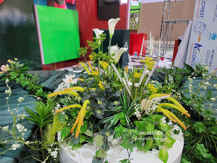 Setup Sự Kiện Cây Cỏ Lau Giả