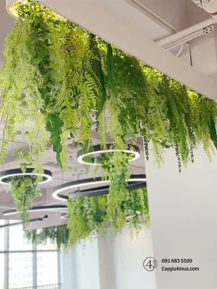 Decor Trần Cây Giả Hiện Đại 