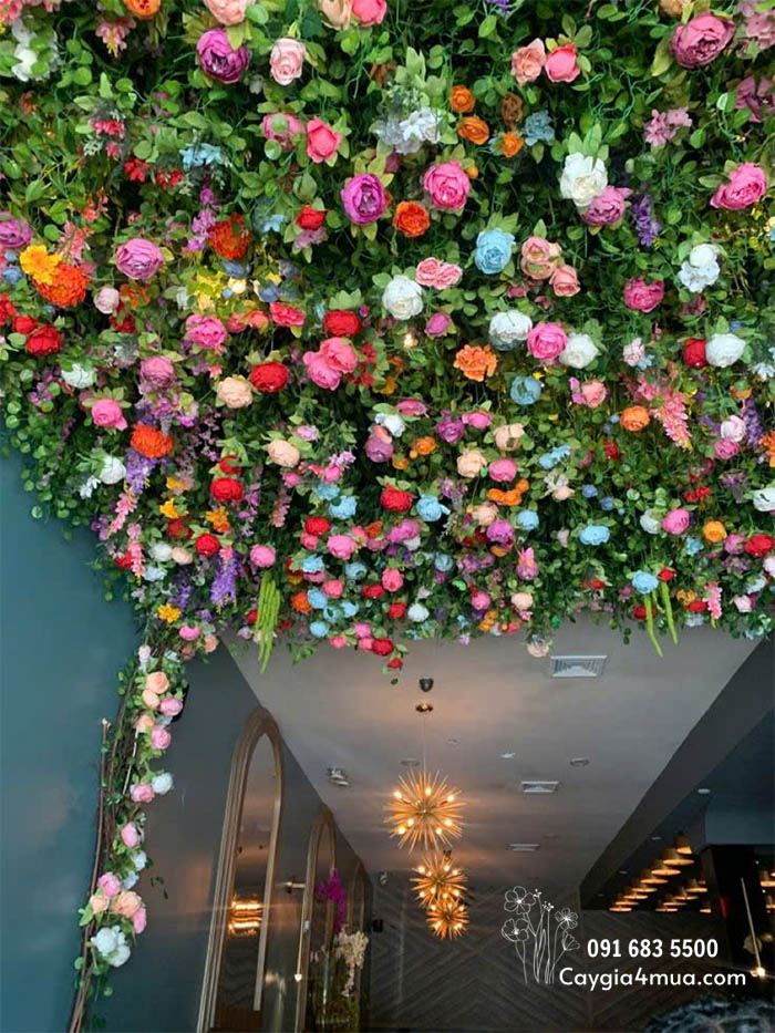 Decor Trần Cây Giả Hiện Đại 