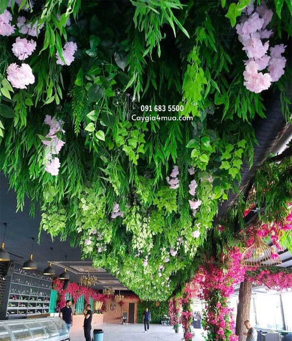 Decor Trần Cây Giả Hiện Đại 